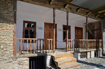 GORI, GEORGIA - March 4, 2015: House-museum of Joseph Stalin in his native town Gori, Georgia