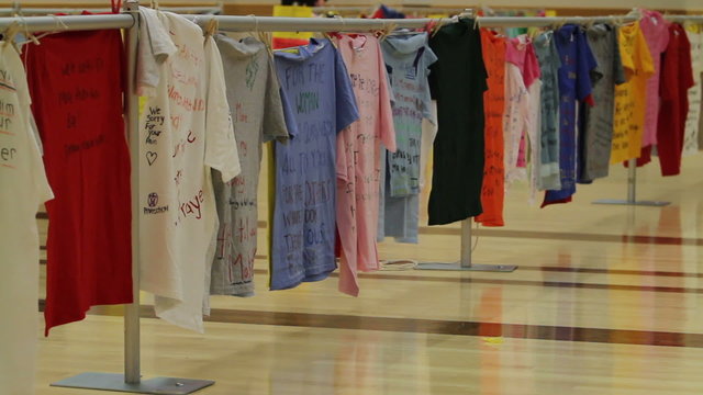 Abuse Rape Clothesline Project College P HD 8473