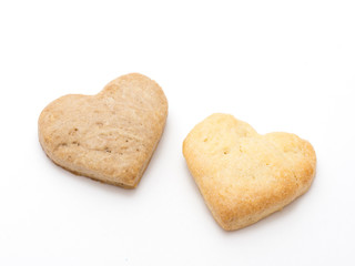 ハート型のクッキー