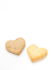 ハート型のクッキー
