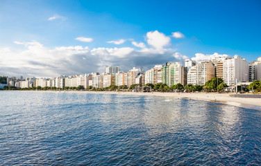 Icarai beach in Niteroi, Rio de Janeiro state, Brazil.