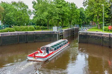 Cercles muraux Canal 1764 Emden - serrure de chaudière