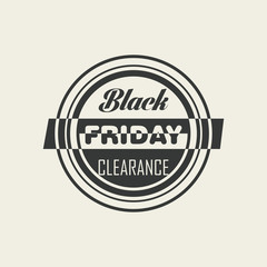 Black Friday Label