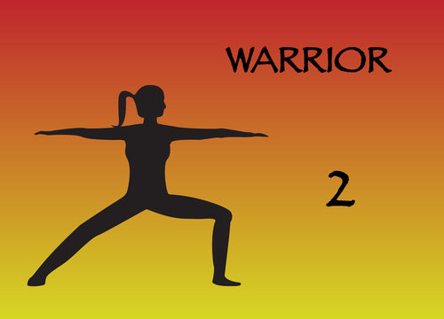 Yoga Woman Warrior 2