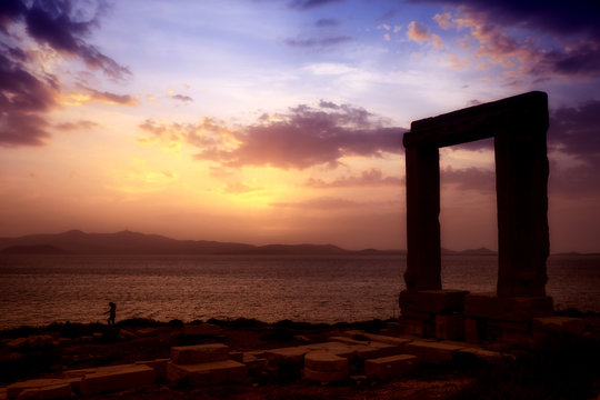 Apollo Temple's entrance