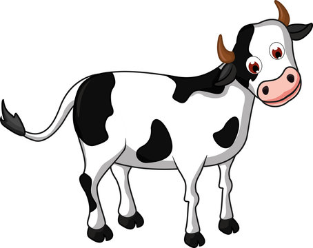 cow cartoon for you design