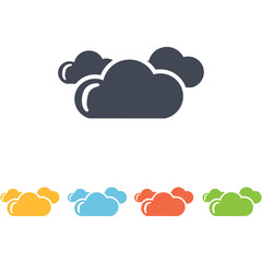 Cloudy weather icon