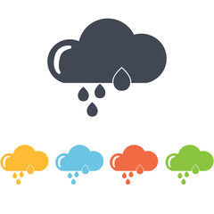 Rainy weather icon
