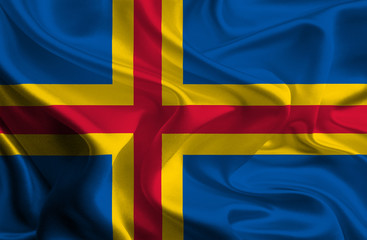 Flag of Aland, Finland