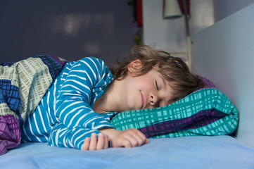 Obraz na płótnie Canvas Little Boy Sleeping