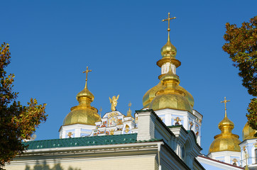 Fototapeta na wymiar St. Michael's Golden Domed Monastery, Kiev