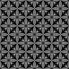 seamless black pattern