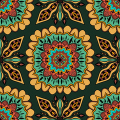 floral seamless pattern