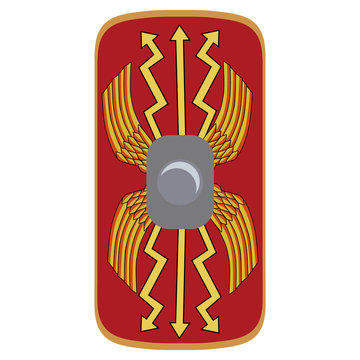 ancient roman shield