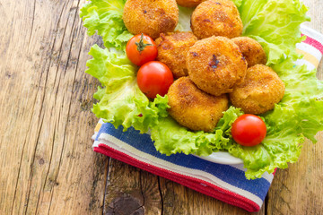 Onion croquettes