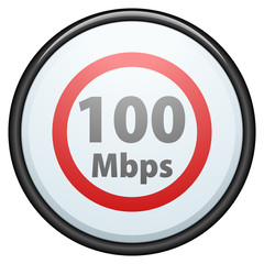 Restricting speed to 100 Mbps