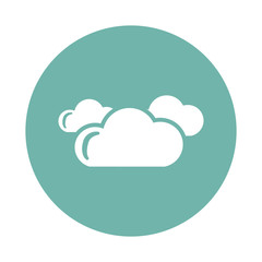 Cloudy weather icon