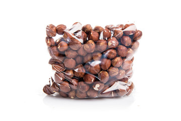 Raw hazelnuts