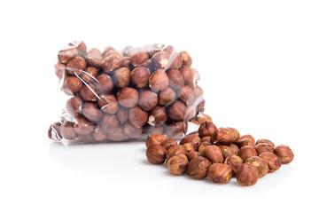 Raw hazelnuts