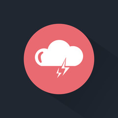Storm weather icon