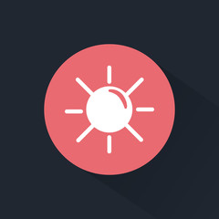 Sunny weather icon