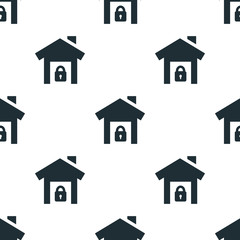 House in safety icon