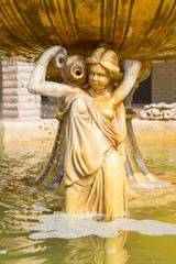 Beautiful fountain made antique