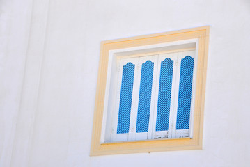 Blue window in Tunisia