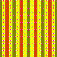 Seamless abstract pattern ornament geometric striped background