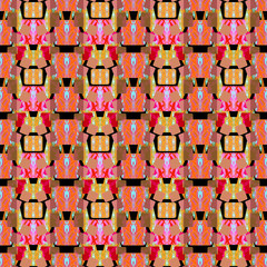 Obraz premium Seamless abstract pattern ornament geometric background