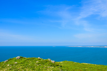 mui ne bay with view from hill