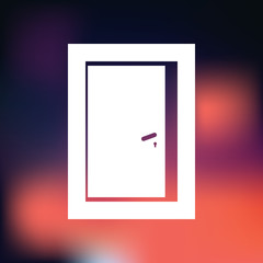 Open door icon