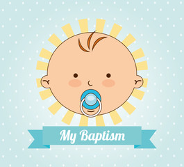 baptism invitation design