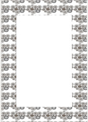Rahmen aus geometrischen Figuren