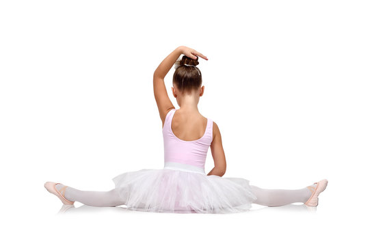 little ballerina girl in tutu