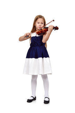 girl with violin