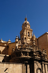 Fototapeta na wymiar Cathedral, Santa Maria, Murcia, Spain