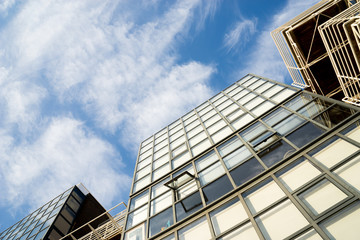 Windows of Skyscraper Business Office, Corporate building in Lon