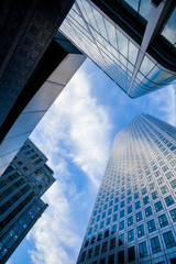 Windows of Skyscraper Business Office, Corporate building in Lon