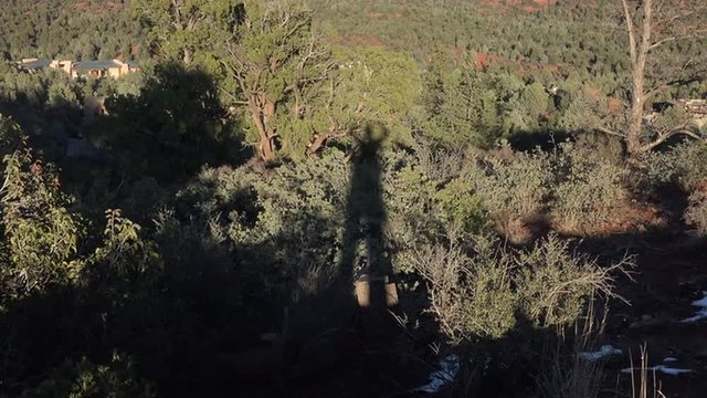 Sedona Arizona Couple Shadow Mountain Valley Landscape 4K 019