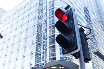 Green Traffic Light in the city