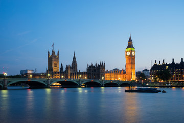Big Ben & Westminster, London England, UK - obrazy, fototapety, plakaty