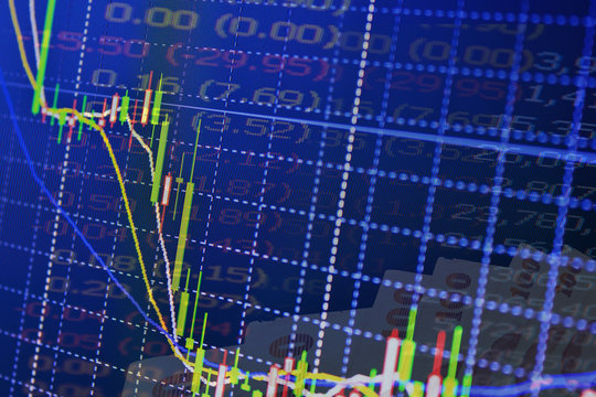 Graph, Candlesticks.