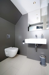 modernes Badezimmer- modern bathroom