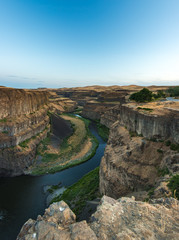 Fototapeta na wymiar Palouse Falls and Canyon