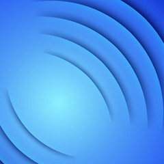 Abstract vector background with blue layers