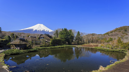 The sacred mountain - Mt. Fuji at Japan