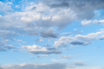 Sky with dramatic clouds.