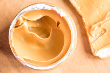 Peanut butter jar