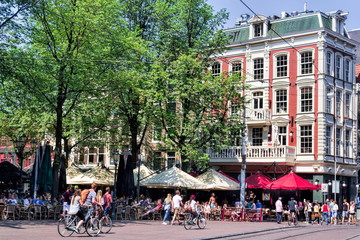 Naklejka premium Amsterdam Leidseplein